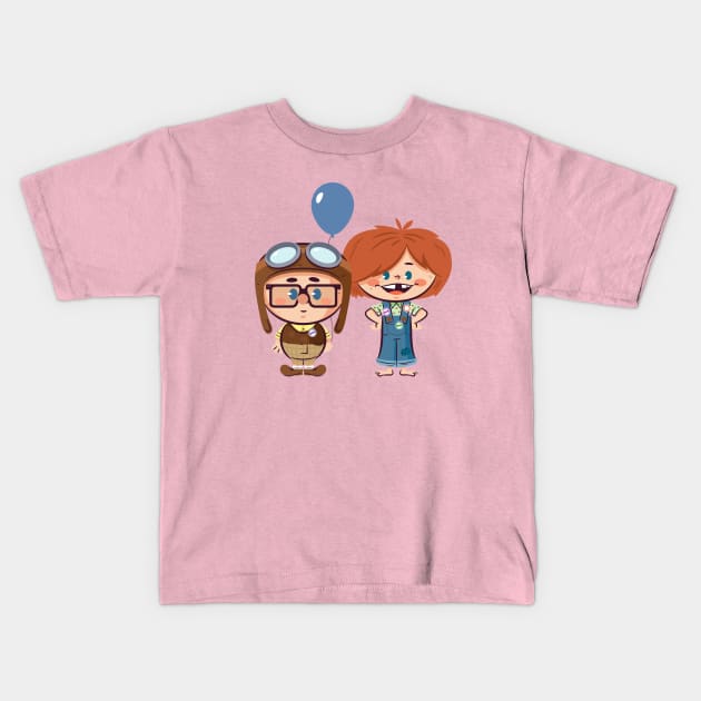 Adventure mates Kids T-Shirt by TanoshiBoy